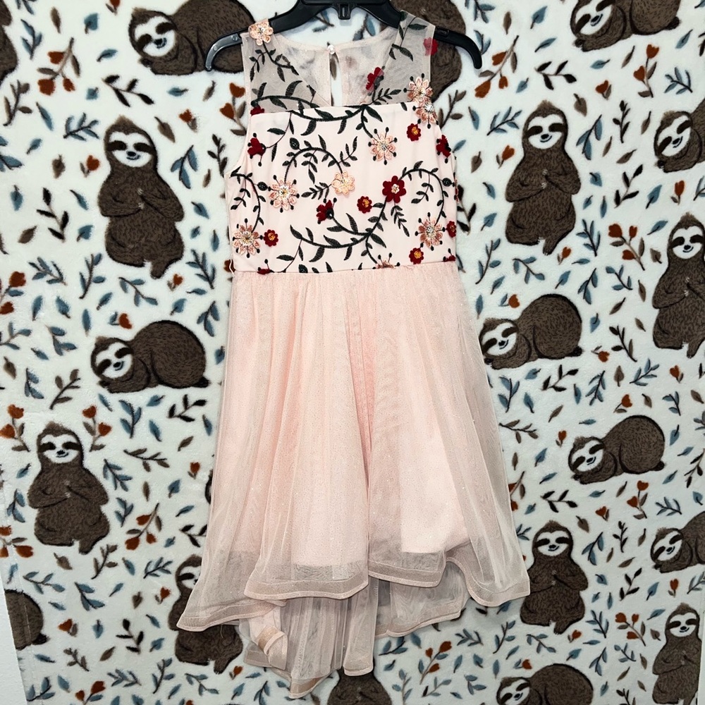 Sequin hearts dress